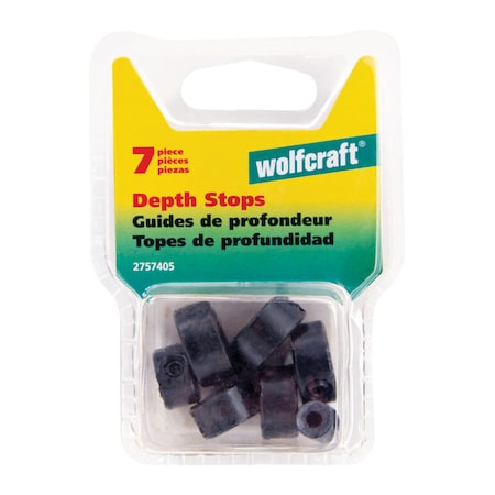 Wolfcraft Wolfcraft Drill Stop Set 7 pc 2757